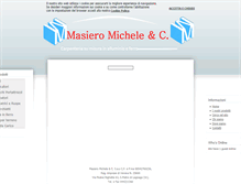 Tablet Screenshot of masieromichele.it